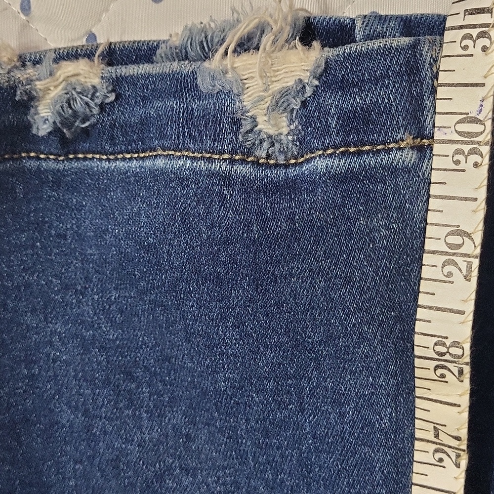 KanCan Dark Blue Flare Jeans - Picture 9 of 10